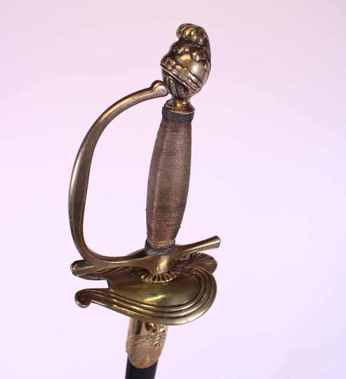Épée d'officier 1er Empire, pièce d'époque avec fourreau neuf