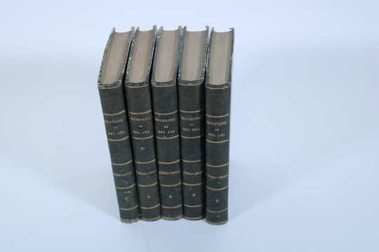 Histoire de 10 ans: 1830-1840 par Louis Blanc. 5 tomes