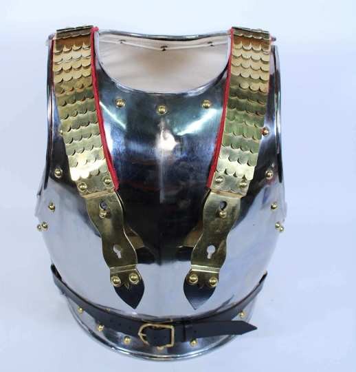 Cuirasse de cuirassier troupe, avec sa matelassure 