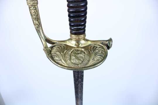 Rare épée d'officier des haras, modèle 1817.