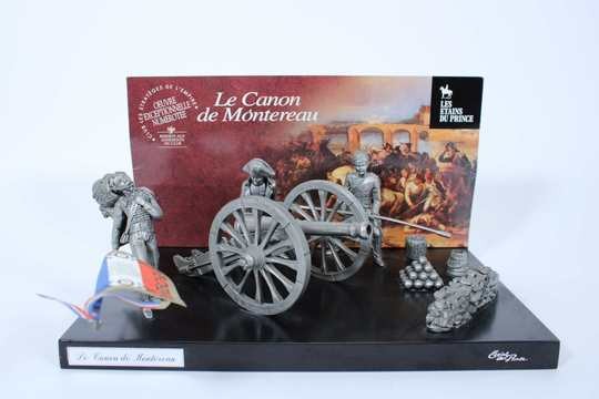Le canon de Montereau. Étains du prince