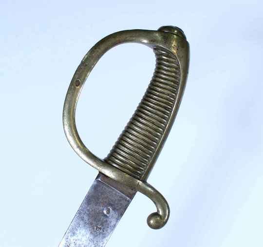 Sabre briquet d'époque Empire, avec fourreau neuf. 
