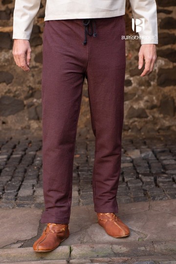 Culotte droite du moyen âge Gunnar en coton marron