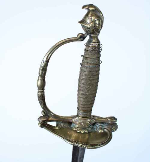 Épée d'officier supérieur dérivée du modèle vendémiaire an XII pour officier d'état major, 1er Empire