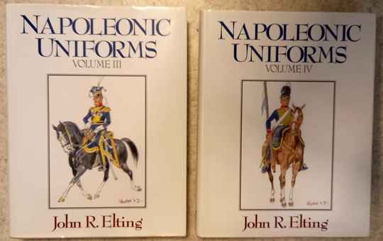  Napoleonic uniforms of John Elting, tomes 3 et 4