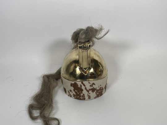 Casque de trompette de dragon, vers 1750-1775, copie de théâtre ancienne.