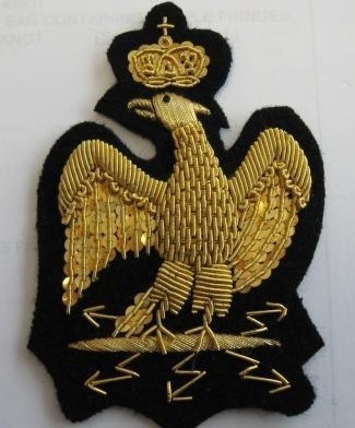 Aigle de bonnet de police sur le modèle de la garde nationale - l'unité