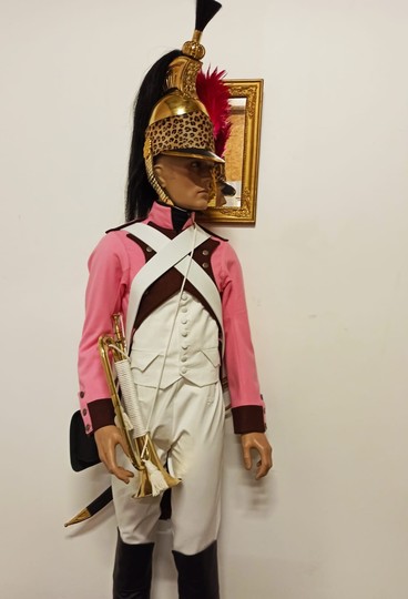Trompette de Dragon - Guerre d'Espagne. 1808-1814 d'après Bueno 