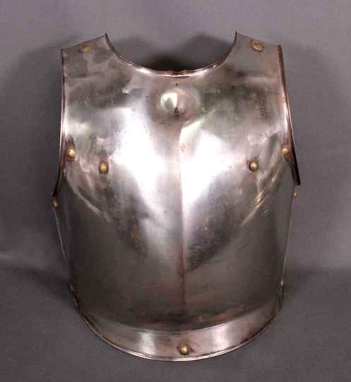 Devant de cuirasse de cuirassier, restauration