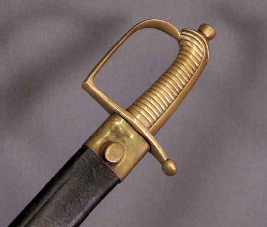 Sabre briquet revolutionnaire 1789-1792, avec fourreau d'origine, complet