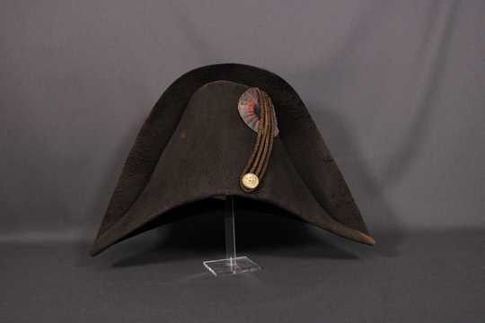 Bicorne sur le modèle des bicornes d'officiers de grenadiers de la 1ère Garde Impériale