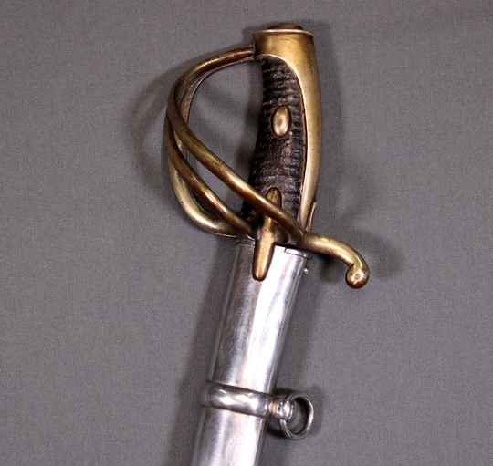 Troupe An XI, cavalerie légère à la chasseur, Garde marquée Versailles. Avec fourreau neuf