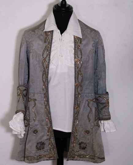 Belle veste grand siècle, copie de theâtre vers 1900. Prix sans la chemise