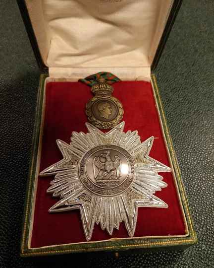 Coffret vert Légion d'Honneur (