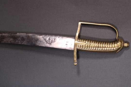 Sabre briquet des grenadiers d'infanterie, 1765, sans fourreau 