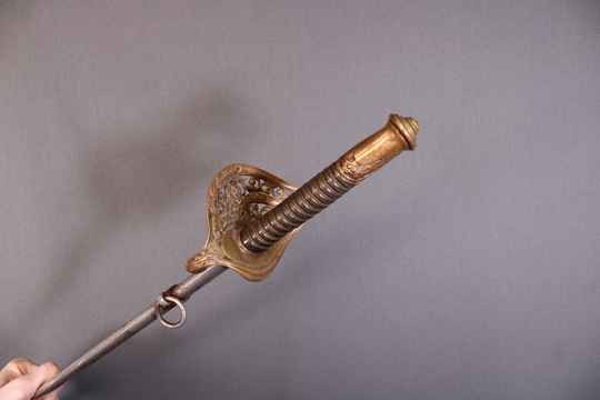 Sabre fantaisie d'adjudant ou de sergent major Mle 1845 modifié 1883.