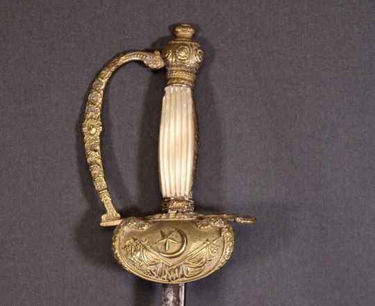 Épée d'officier de Spahis, Second Empire