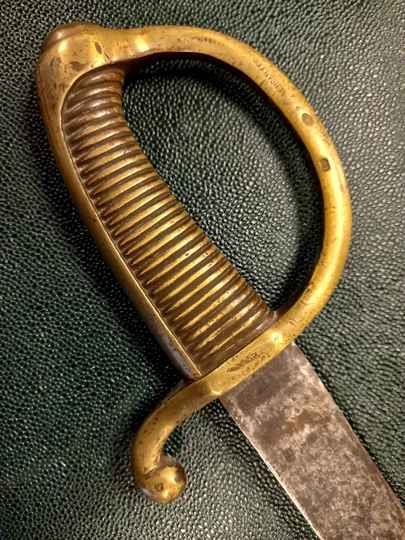 Briquet d'infanterie Empire, manufacture de Versailles.