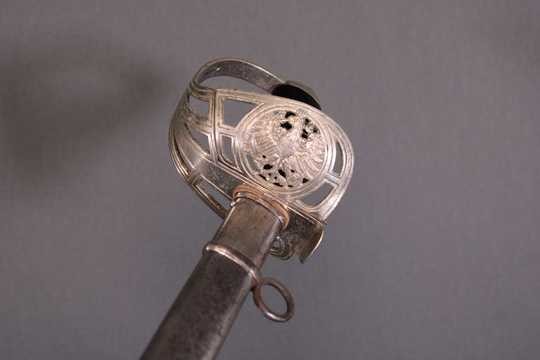 Sabre d'officier de cavalerie, Prusse, modèle 1889, belle lame gravée!
