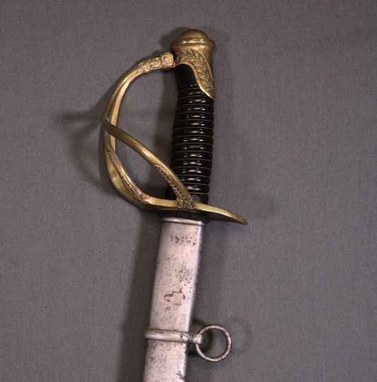 Sabre d'officier d'artillerie, modèle 1822 modifié 1889