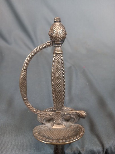 Épée de cour, règne de Louis XVI