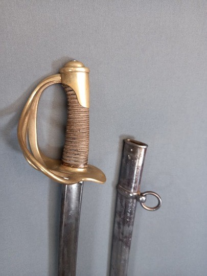 Sabre troupe modèle 1822 courbe 