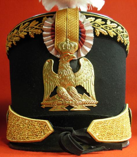 Officier d'infanterie de la jeune garde - Shako 1er Empire