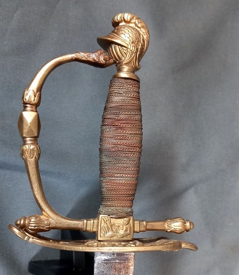 Épée d'officier d'état major de la marine. Consulat puis Empire