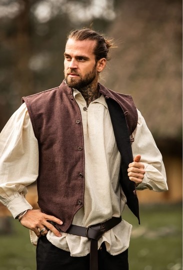 Gilet Barnabé avec col