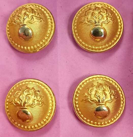 FRANCE. Très rare bouton d'officier d'administration d'artillerie - 20 mm - France - Stock très limité - L'unité