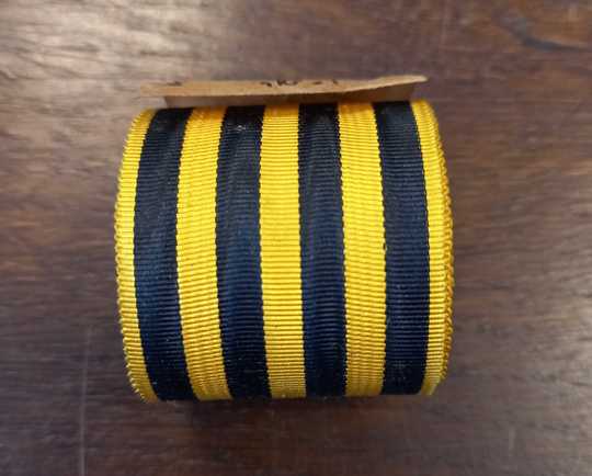 Ruban pour croix du Dahomey - Stock ancien état neuf - Stock très limité - Prix pour 20 cm
