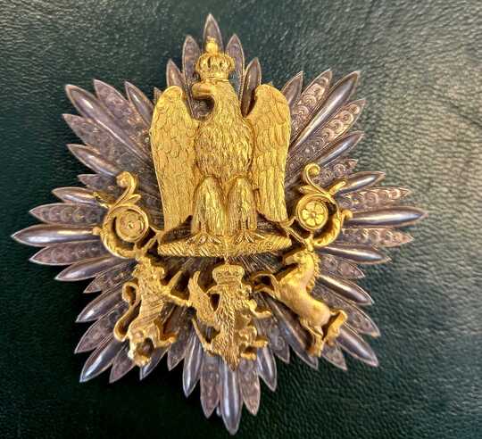 Plaque de l'ordre royal de Westphalie