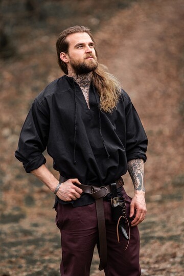 Chemise médiévale Claude NOIRE - Arrêt couleur