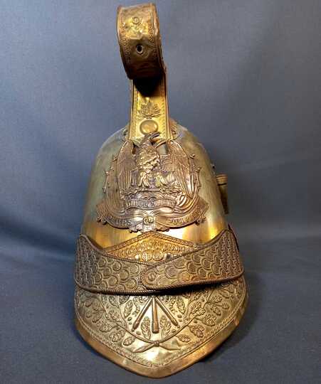 Casque de pompier Second Empire.