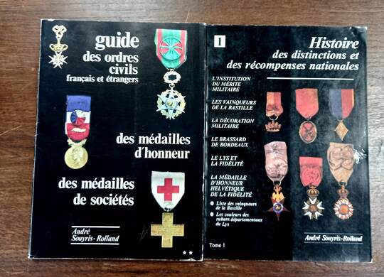 Lot de 2 ouvrages: 