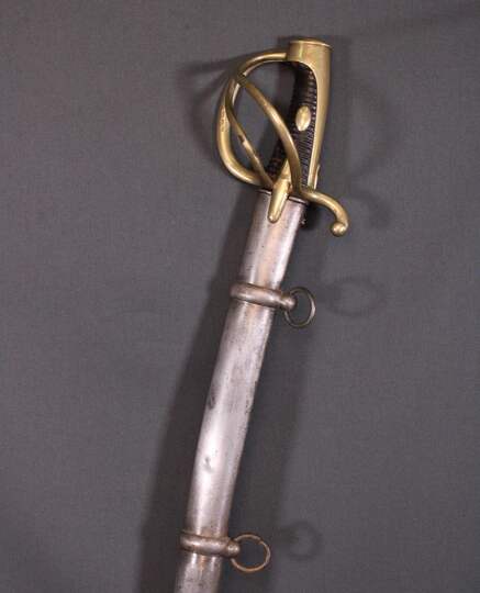 Sabre troupe, An XI, cavalerie légère à la chasseur, 1er Empire