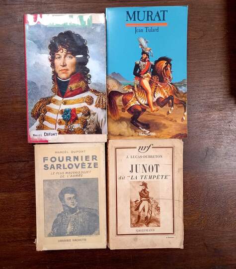 Lot meneurs d'ommes d'exception. Murat, junot, Fournier Sarloveze