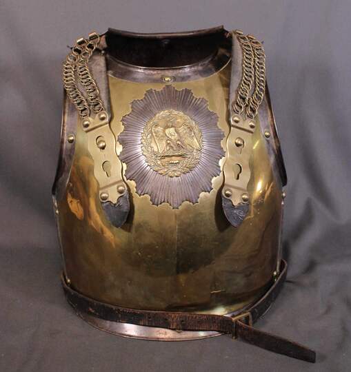 Cuirasse de carabinier troupe, second Empire. Bonne pièce d'époque. VENDUE EN 3 heures