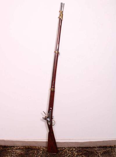 Fusil d'Infanterie, type 1777 modifié, inapte au tir, pour la Garde Impériale