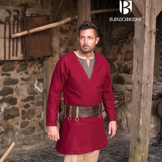 Tunique viking Loki en laine