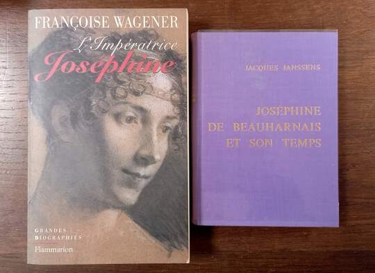 Lot de 2 livres sur Joséphine de Beauharnais