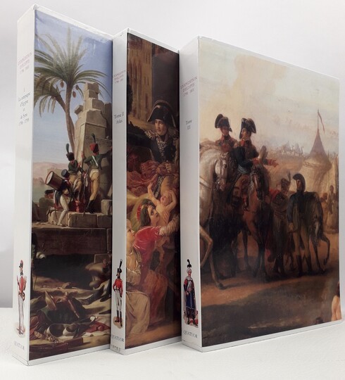 1798-1801 l'Expédition d'Égypte - Éditions quatuor - Tomes I, II et III. Numérotés 69/270