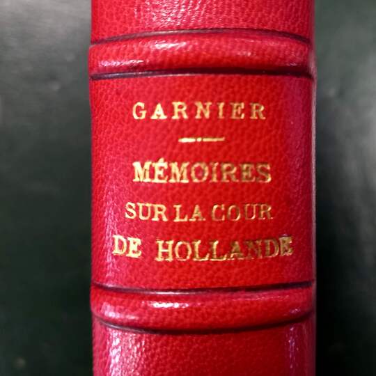 MÉMOIRES d'Empire. Mémoires sur la cour de Louis Napoléon et sur la Hollande. (Garnier)