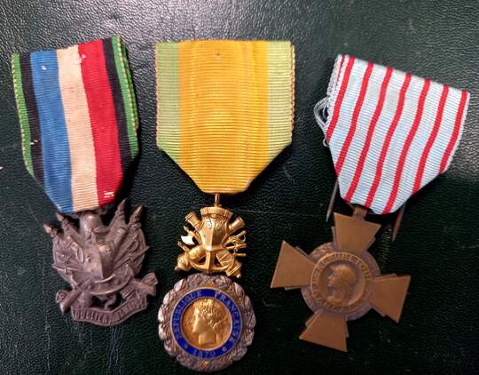 lot de 3 médailles, LOT 2: combattants de 1870: