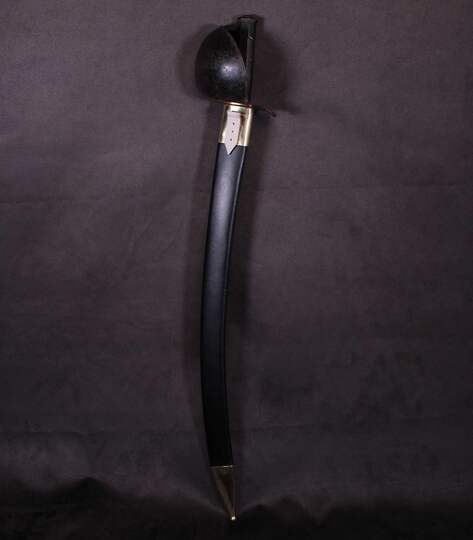 Sabre de bord/d'abordage, modèle 1833 FR, garde d'origine, lame changée marquée 