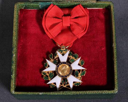 Premier Empire, Légion d'Honneur, copie d'Aigle d'Or (officier) du 1er type, SANS COFFRET. Vendu en 1 h