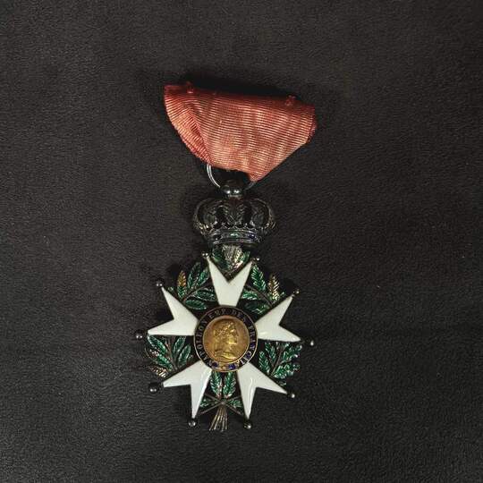 Croix de chevalier de la Légion d'Honneur, modèle d'ordonnance. Période Présidence