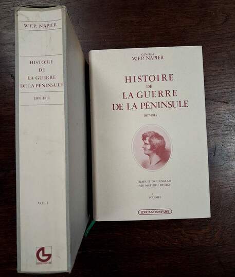 Historique de la guerre de la Péninsule. Tome 1. Général W.E.P. Napier.