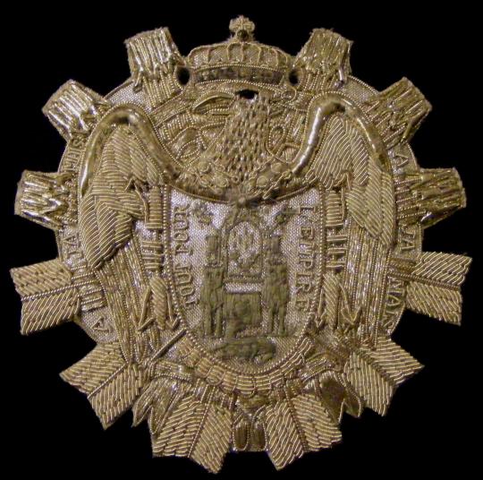 Hollande / France : grand croix de l'ordre de la Réunion brodée. 1811-1815 - 1er type
