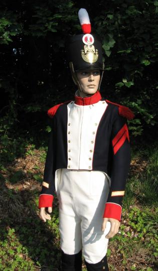 Habit veste, règlement de 1812